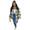 Autumn and winter hot selling loose checkered shirt Maoni jacket