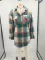 Autumn and winter hot selling loose checkered shirt Maoni jacket