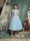 One line neckline formal dress slim fit open back midi long skirt