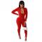 European and American women's jumpsuit, sports pants, running clothes, home clothes, long sleeved autumn and winter clothes