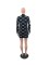 Autumn and Winter Temperament Commuting Loose Knitted Button Pocket Sweater Dress