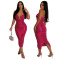 Bra, buttocks, A-line dress, women's sequin party dress