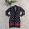 Autumn and winter temperament commuting slimming knit cardigan sweater cape 2-color stock