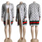 Autumn and winter temperament commuting slimming knit cardigan sweater cape 2-color stock