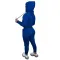 Fashion plus size padded thickened hooded sweater pants sports suit