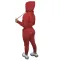 Fashion plus size padded thickened hooded sweater pants sports suit