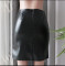 Fashion Tie High Waist Hip Split Women's Semi-body Skirt