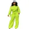 Fashionable casual and personalized slanted shoulder sports set