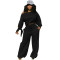Fashionable casual and personalized slanted shoulder sports set