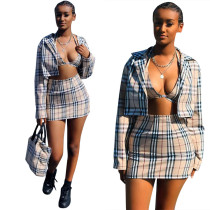 Autumn/Winter Fashion Personalized Skirt Set Three piece Set