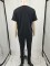 Fashion plus size casual suit street two-piece