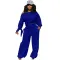Fashionable casual and personalized slanted shoulder sports set
