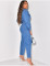 Fashion Casual Sexy Pocket Denim One-piece Belted Pants