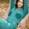 Fashion Sexy Long Sleeve Lace Splicing Hooded Top Straight Leg Pants Set