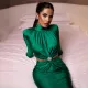 Fashion Sexy Temperament Backless Pleated Long Dresses
