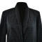 Fashion long-sleeved V-neck Slim hot diamond velvet blazer