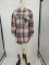 Autumn and winter hot selling loose checkered shirt Maoni jacket