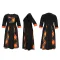 Stylish Plus Size Big Swing Elegant Dress