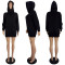 Sexy Personalized Two Wear Hooded Dress