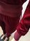 Fashion casual personality gold velvet sports suit