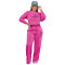 Thickened casual two-piece autumn/winter sportswear with long sleeves