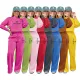 Thickened casual two-piece autumn/winter sportswear with long sleeves