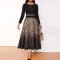 Stylish Plus Size Bohemian Print Dresses
