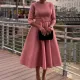 Fashion Large Size Temperament Elegant Bridesmaid Banquet Dresses Dresses