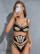 Sexy and seductive see-through mesh erotic lingerie set