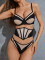 Sexy and seductive see-through mesh erotic lingerie set