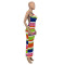 Stylish Threaded Pit Stripe Dress