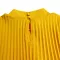 Stylish loose cape pressed pleated plus size bat sleeve dress