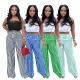 Stylish Striped Printed Casual Pants