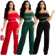 Sexy one-shoulder jumpsuit