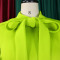 New Bubble Sleeves Bowtie Tie Large Skirt Hem High Waist Dress European and American Dresses