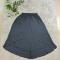 Large black style new fashionable and versatile style pleated skirt