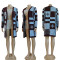 Autumn/Winter Fashion Casual Printed Cardigan Knitted Commuter Sweater 3-color in Stock