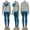 Spring New Fashion Short sleeved Sports Two Piece Set