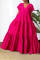 New Multi layered Solid Color Women's Dress