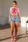 New Women's Spring/Summer Slim Fit Work Bag 3D Pocket Multi Pocket Denim Shorts