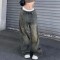 Street style spicy girl trend American straight leg casual pants