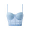 Self equipped chest pad, small suspender, strapless bra, small vest, suspender for women