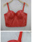 Summer solid color elastic vest underwear sexy navel exposed bra small suspender 5COLOR
