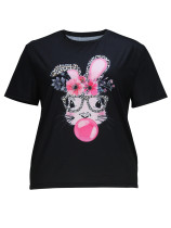 Creative pattern printing, personalized street trend, loose and niche women's T-shirt