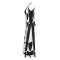Elegant and minimalist black and white flower pattern printed sleeveless dress with elegant temperament