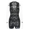 New lace perspective V-neck jumpsuit