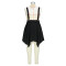 The new product has a fresh and minimalist style, with irregular hemlines and straps. It comes in large and short skirts