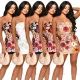 Hot selling sleeveless tight fitting short skirt embroidered dress new