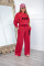 Women's hoodie set with thickened casual two-piece set for autumn