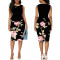 exy and fashionable digital printed sleeveless women's dress